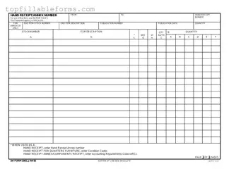 Printable Da Form in PDF